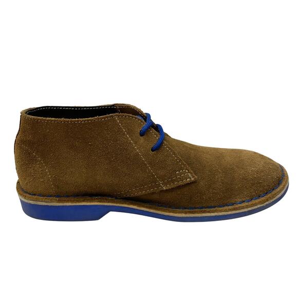 Veldskoen Chukka Boots Mens 7 Brown Suede Blue Sole Lace Up Desert Boot Casual main image 9